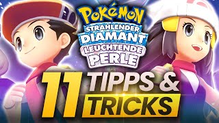 11 TIPPS amp TRICKS für ANFÄNGER in Pokemon Strahlender Diamant und Leuchtende Perle [upl. by Alwin]