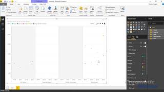 Power BI Custom Visuals  Dot Plot by MAQ Software [upl. by Ena]