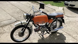 RENOVACE  Jawa Mustang 23 rok v 1976 [upl. by Ettigdirb]