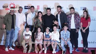 Notebook Official Trailer Launch  FULL EVENT  Salman khan Pranutan Bahl Zaheer Iqbal  SKF [upl. by Rider]