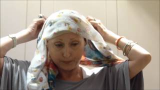 Tying a Turban for Chemo [upl. by Upton]