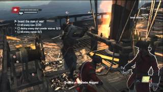 Assassins Creed IV Black Flag  Death of Blackbeard [upl. by Yadrahs223]