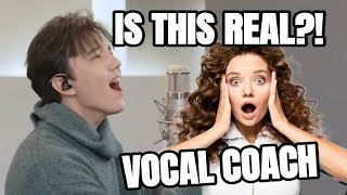 VOCAL COACH FIRST TIME HEARING TO DIMASH KUDAIBERGEN IKANAIDE  DIMASH REACTION [upl. by Bergeron]