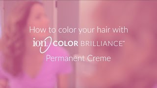 ion™ Color Brilliance™ Permanent Hair Color [upl. by Nabal]