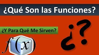 ¿Qué son y Para Qué Sirven Las Funciones [upl. by Indihar]