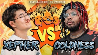 Xepher vs Coldness  SMALL FINAL  Long Island Beatbox BBQ 2023 [upl. by Nakasuji83]