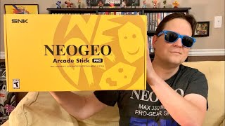 NeoGeo Arcade Stick Pro Mini Console Unboxing [upl. by Solrak]