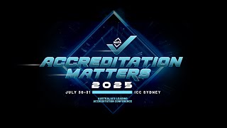 Accreditation Matters 2025 is coming [upl. by Nnaeirrac]