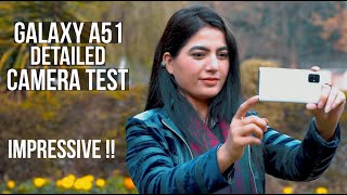 Galaxy A51 Detailed Camera Review [upl. by Sedda207]