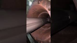 Boring machine in action machining turning manualmachinist [upl. by Arlie]