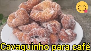 BOLINHO CAVAQUINHO DELICIOSO PARA SEU CAFÉ DA TARDEMAIS UMA RECEITA DA CULINÁRIA DA STELA [upl. by Fitzpatrick]