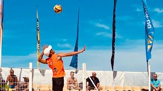 Finale Homme 3x3 Tournoi International de Beach Volley des Catalans 2024 [upl. by Marla]