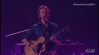 FINNEAS performs “Let’s Fall in Love for the Night” at the 2021 iHeartRadio Music Festival [upl. by Norb]