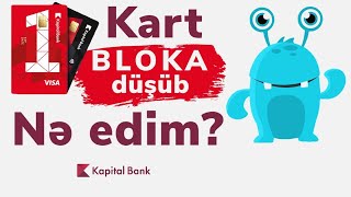 Kapital Bank kart bloka dusub OZUNET [upl. by Fasano]