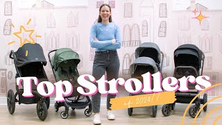 Top Strollers of 2024  Stroller Review  The Ultimate Buying Guide travel running amp more [upl. by Harlan347]