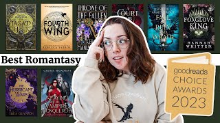 I Read the Best ROMANTASY Books of 2023 📖😖✨ Goodreads Choice Awards Vlog [upl. by Phemia]