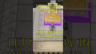 FIRST TOA PURPLE  RUNESCAPE IRONMAN runescape purple toa shorts gaming fyp osrs ironman [upl. by Lerrehs]