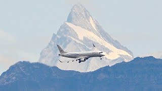 Lübeck Air Swiss Alps Approach [upl. by Stevens]