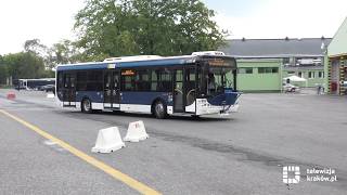 Piotr Przyjemski został najlepszym kierowcą autobusu w Krakowie [upl. by Alyk576]