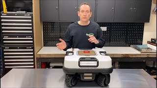 Ambrogio QUAD Elite Robotic Slope Mower First Look  Husqvarna 435X Alternative [upl. by Lallage826]