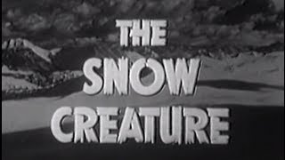 The Snow Creature 1954 Horror Science Fiction [upl. by Nnylram]