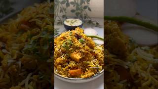 Veg Dum Biryani  Veg Biryani recipe  Homemade Biryani humbiharsehain shortsfeed recipe [upl. by Nolyag]