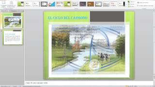 Como hacer una diapositiva en powerpoint 2010 [upl. by Mitzi]