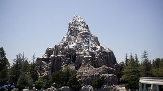 Matterhorn Bobsleds in HD both tracks at Disneyland [upl. by Arikihs982]