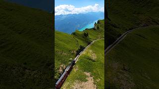 Brienzer Rothorn Switzerland 🇨🇭  Avata 2  FPV drone switzerland alps railway fpv dji [upl. by Aitnom]