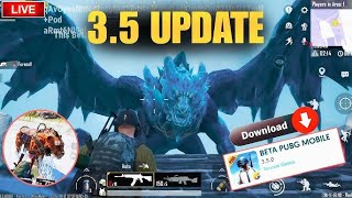 Pubg mobile new update 35  pubg 35 update gameplay  Bgmi update release dateNew winter update [upl. by Nazay258]