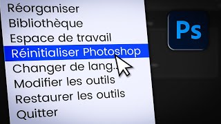 Comment Réinitialiser Photoshop Reset Photoshop [upl. by Lumbard]