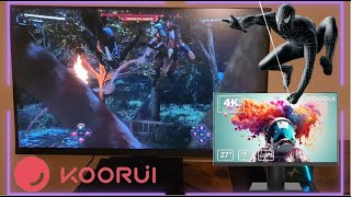 KOORUI 27quot 4K UHD Gaming Monitor  Gaming Never Looked This Sharp [upl. by Llenahs]