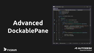 Advanced DockablePane  Revit API [upl. by Nobel242]