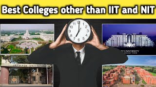 Top Engineering Colleges Other Than IITs amp Nits  placements Wise  Nirf Ranking  2024 [upl. by Ymrej]