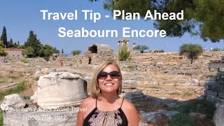 Travel Tips  Plan Ahead I Seabourn Encore luxurytravel travel [upl. by Eemak231]