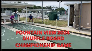 SHUFFLEBOARD CHAMPIONSHIP GAME [upl. by Alecia647]