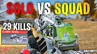 REVIEW DA CBR4 AMEBA NO SOLO VS SQUAD 29 KILLS  COD MOBILE  BATTLE ROYALE [upl. by Notlrahc86]