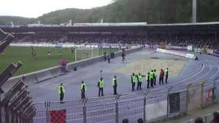 Erzgebirge Aue vs FC Ingolstadt 01 quotFaninvasion aus Ingolstadtquot Langeweile im Profifußball [upl. by Woodhead]