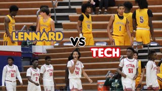 HIGH SCHOOL BASKETBALL  TAMPA BAY TECH TITANS VS LENNARD LONGHORNS  1262023 [upl. by Ashly]