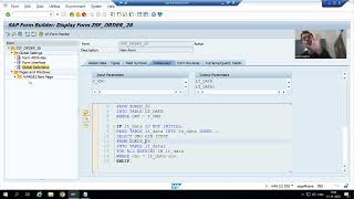 10  Smartforms  Selection Logic in Driver Program Part1 [upl. by Misti294]