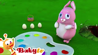 La conejita de pascua 🥚​  Canciones amp Rimas 🎵 BabyTVSP [upl. by Anifad179]