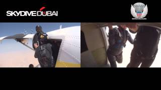 Category D2 AFF  Skydiving Training  Freefall Skills [upl. by Neural]