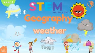 Weather  Geography  Year 1  KS1 Explore Planet English [upl. by Thornburg]