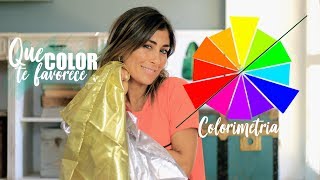 COLORIMETRÍA ¿Qué colores te hacen ver mejor  Ceci López Martin [upl. by Eenel]