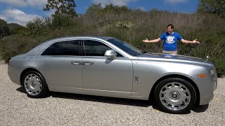 The RollsRoyce Ghost Is the Insanely Luxurious “Affordable” Rolls [upl. by Gierc]