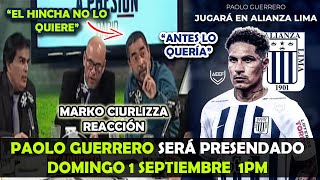 NO QUIEREN A GUERRERO MR PEET Y RECCIONES POR LA PRESENTACIÓN DE PAOLO GUERRERO A ALIANZA LIMA [upl. by Chrissie]