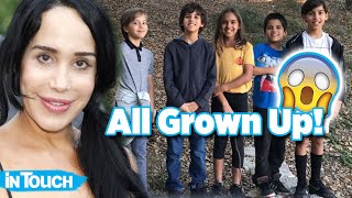 Octomom Nadya Suleman Shares New Photo of Her Children [upl. by Aeriela]