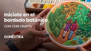 Introducción al bordado botánico  Un curso de Layla  Domestika [upl. by Bullis626]