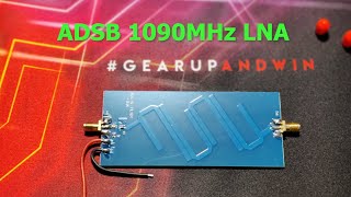 ADSB 1090MHz Bandpass Filter with 20db LNA for SDR Receiver Overview by Technology Master [upl. by Peppard]