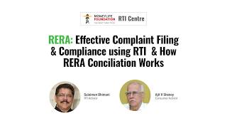 Sulaiman Bhimani amp Ajit Shenoy on RERA amp compliance using RTI Pt1 [upl. by Ateloj]